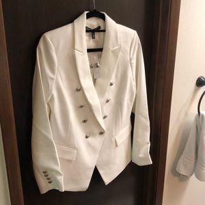 White House Black Market double-breasted blazer